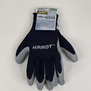 Hardy Thermal Knit Cold Weather Gloves Heavyweight Water Resistant XL t-1057